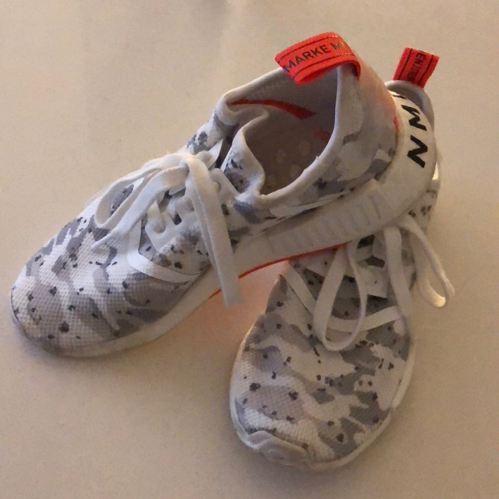 White camo MND sneakers for sale!